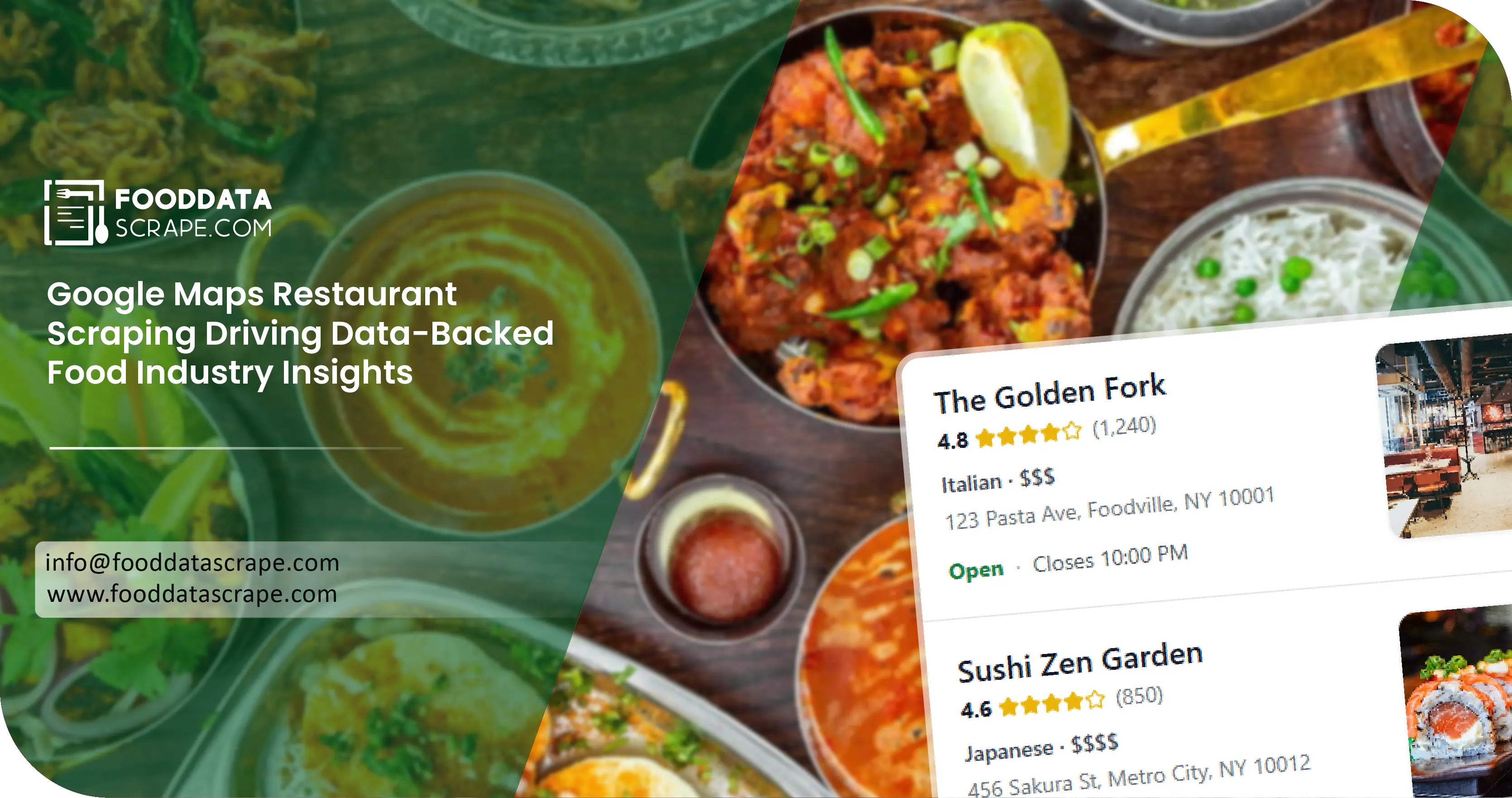 Google Maps Restaurant Scraping Driving Data-Backed Food Industry Insights